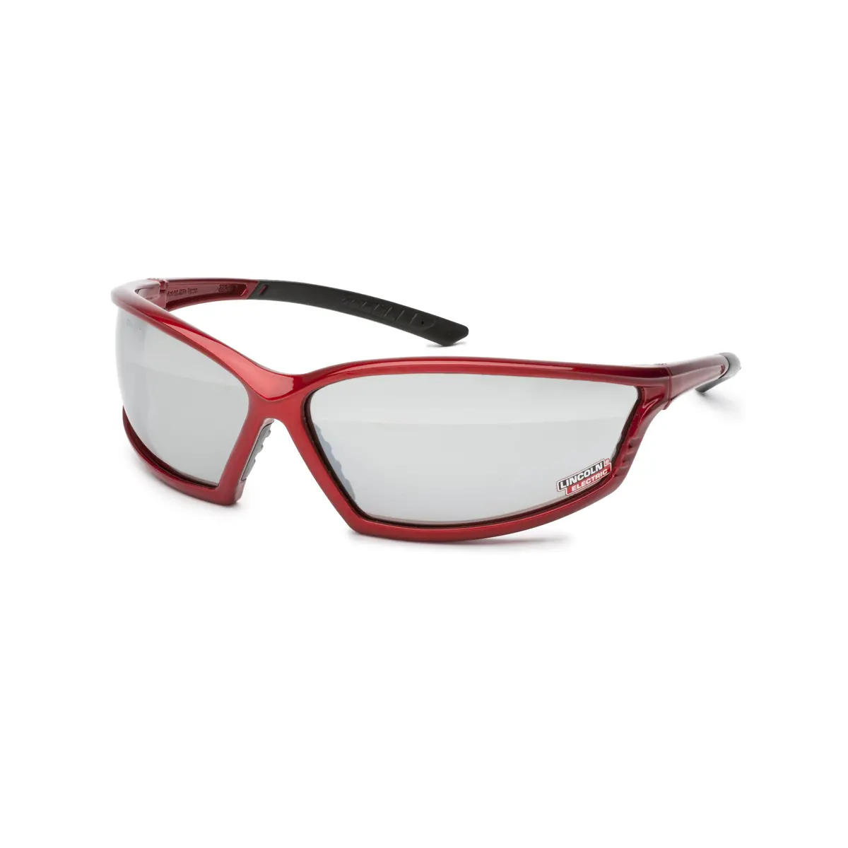 Lincoln I-Beam Red Outdoor Safety Glasses - K2972-1 1