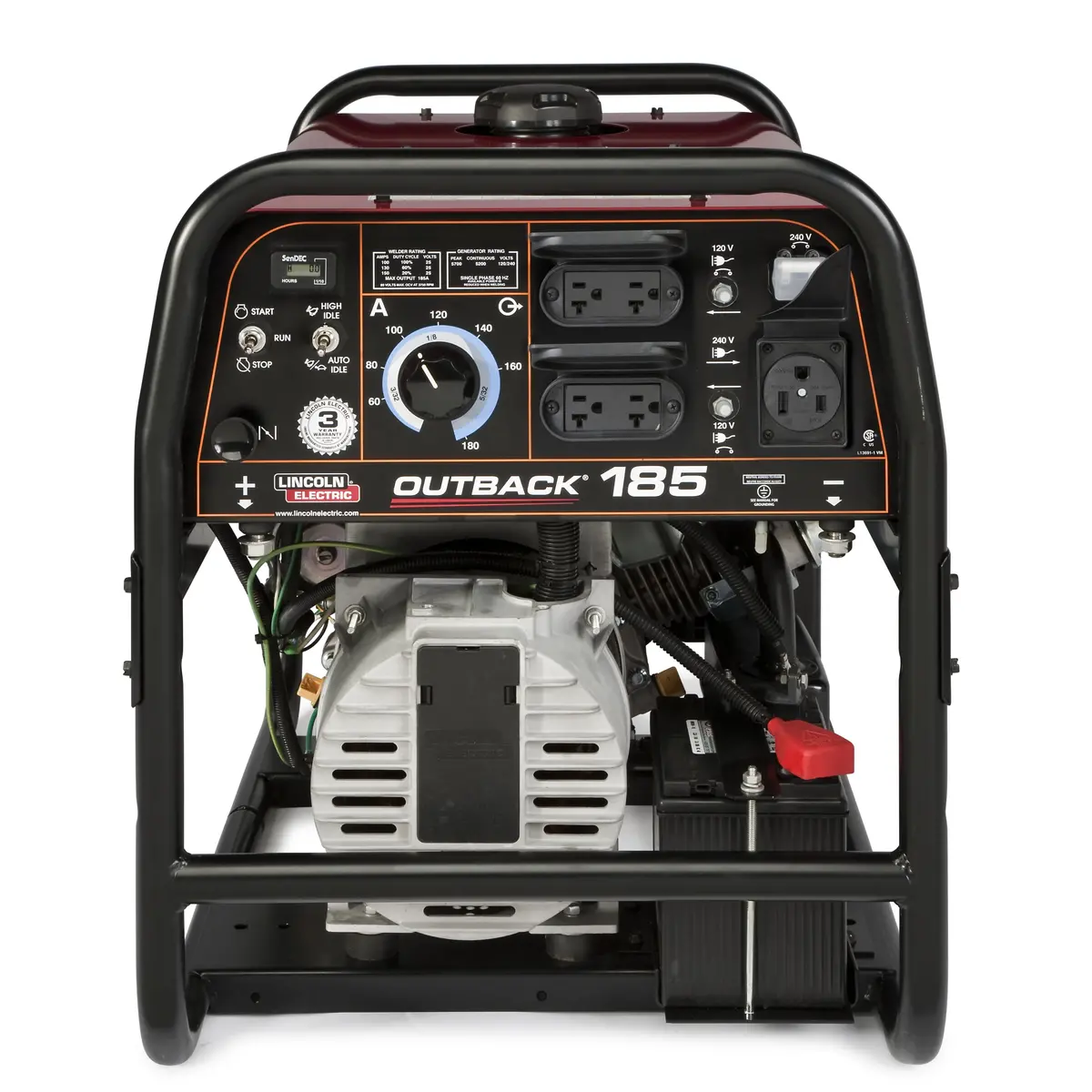 Lincoln Outback 185 Welder / Generator - K2706-2 2