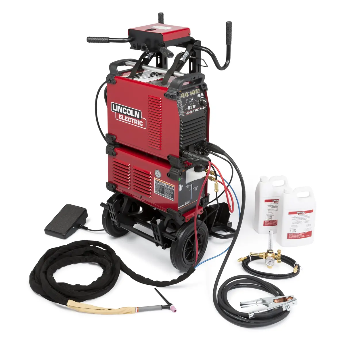 Lincoln Aspect 230 Ac/Dc Water Cooled One-Pak Tig Welder - K4342-1 1