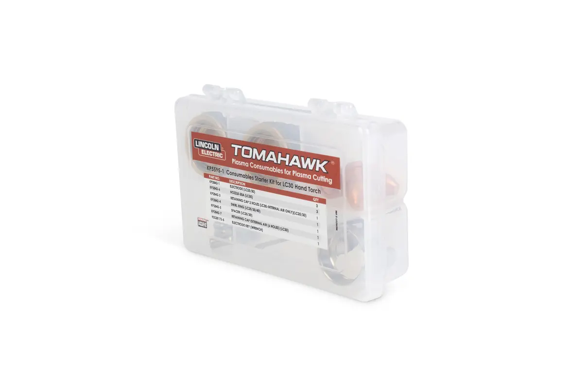 Lincoln Tomahawk Consumable Starter Kit For Lc30 - Kp5595-1 1
