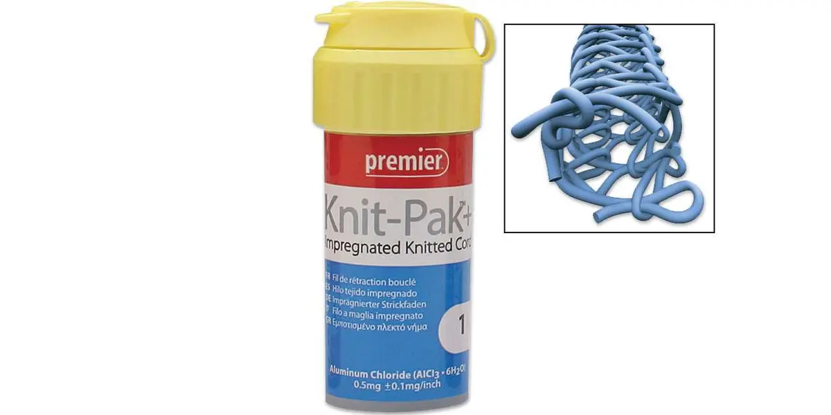Premier Knit-Pak Plus Impregnated Knitted Retraction Cord 2
