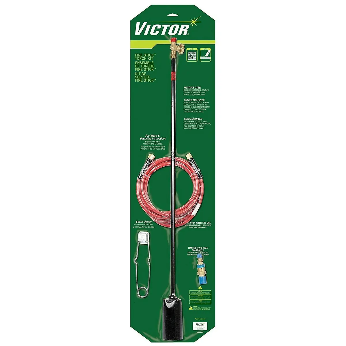 Victor Ht-500 Torch Kit, Fire-Stick, 500,000 Btu's - 0384-1261 1