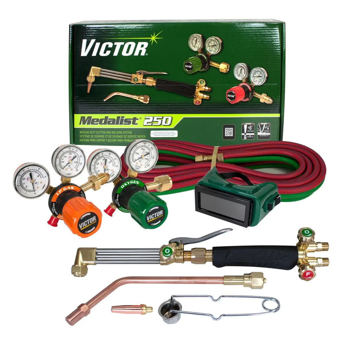 Victor Medalist 250 Lp Med Duty Outfit-540/510Lp G-250 Regs - 0384-2544 1