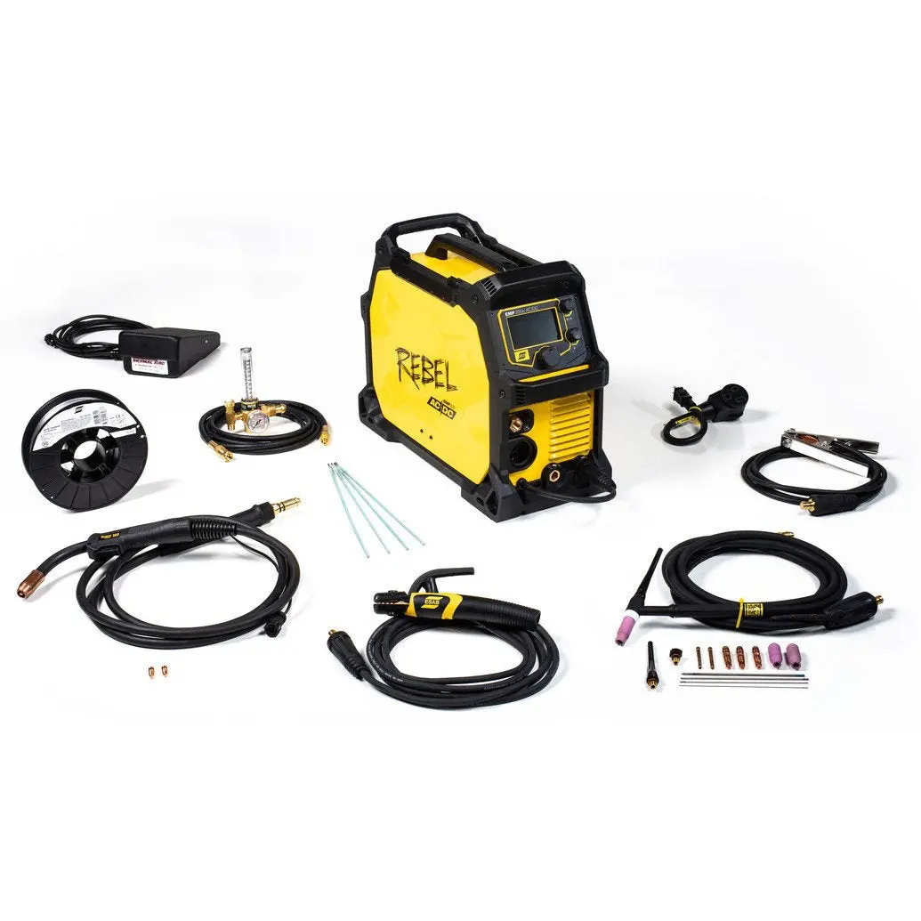 Esab Rebel 205Ic Ac/Dc Multiprocess Welder - 0558102553 1