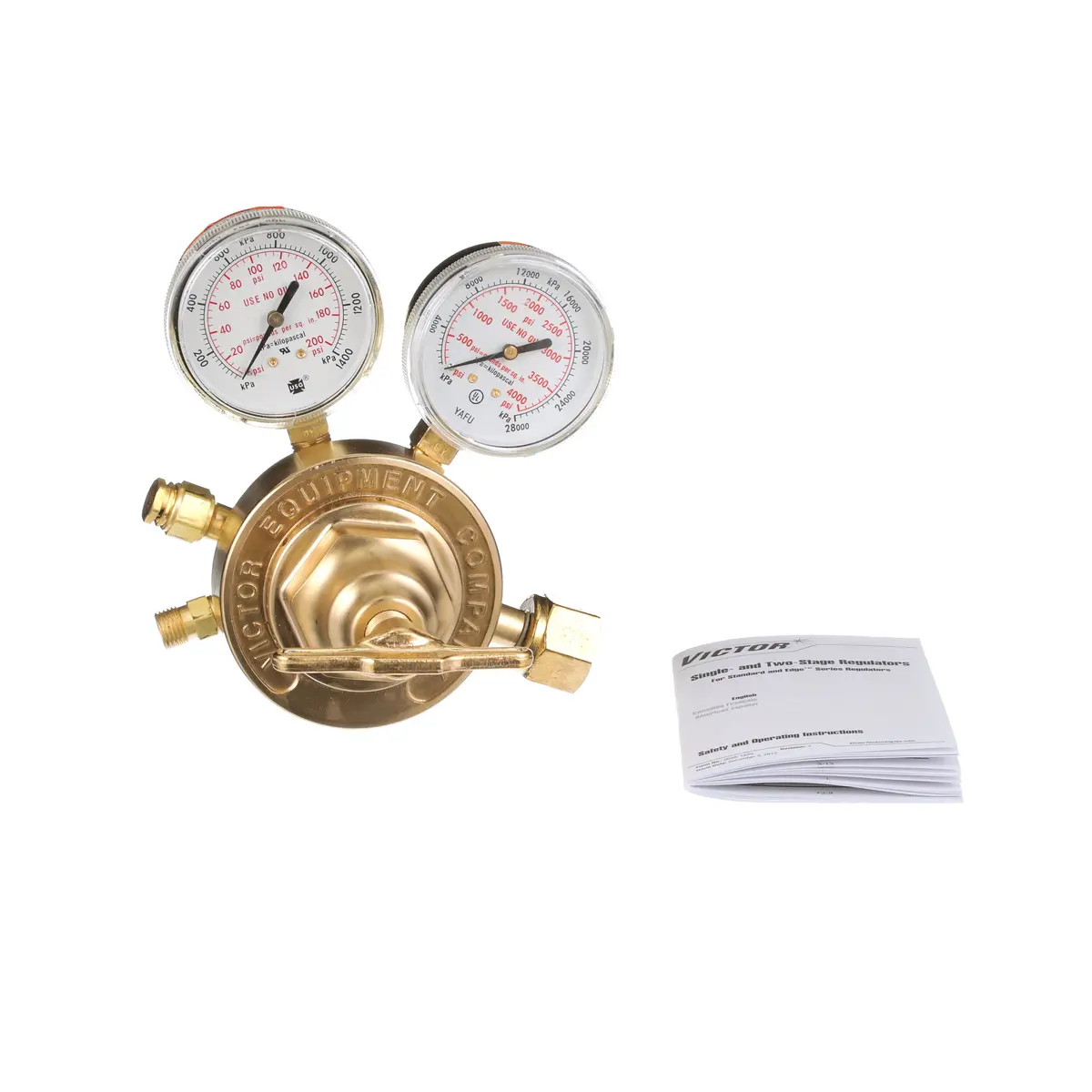 Victor Sr450d-540 Oxygen Hc Regulator - D Range (125 Psi) - 0781-0527 1