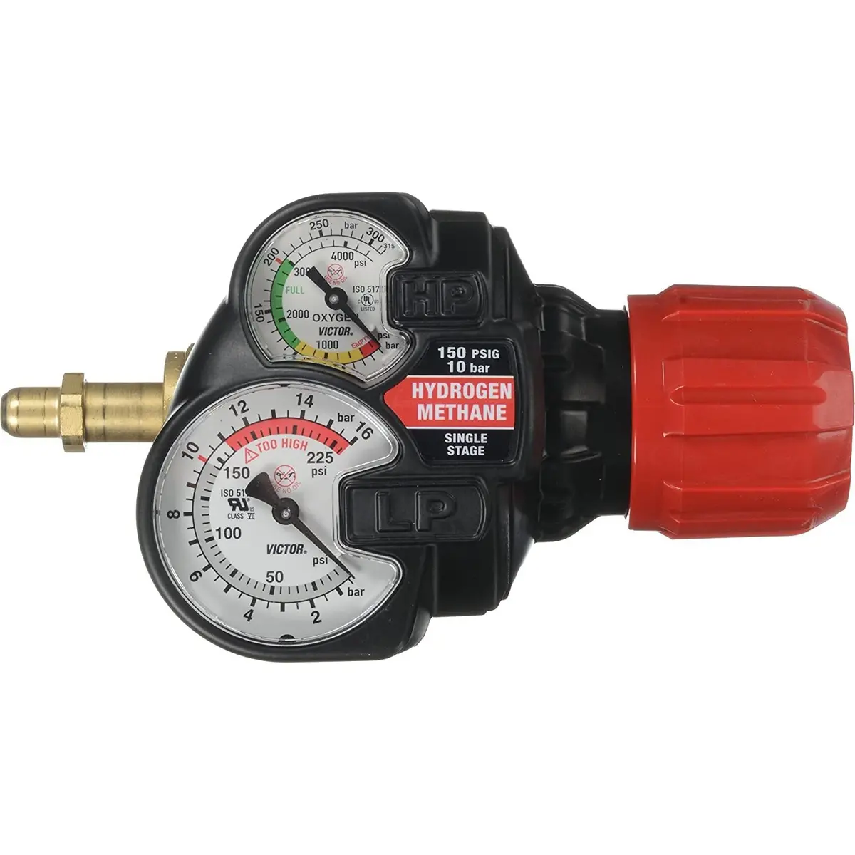 Victor Edge 2.0 Ess32-60-350 S/S Hydrogen Regulator - 0781-3635 1
