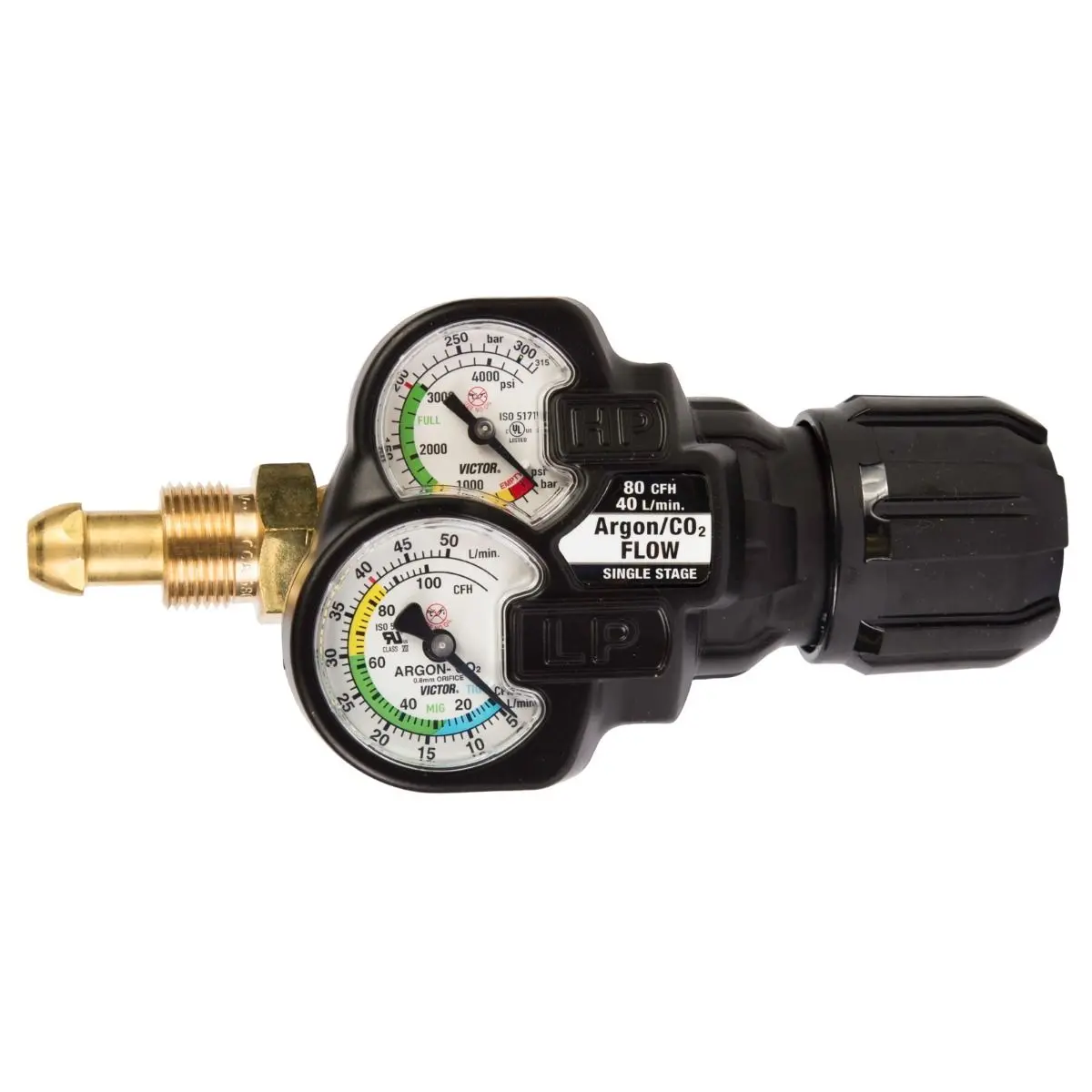 Victor Edge 2.0 Ess32-80Cfh-580 Argon Flowgauge - 0781-3641 1