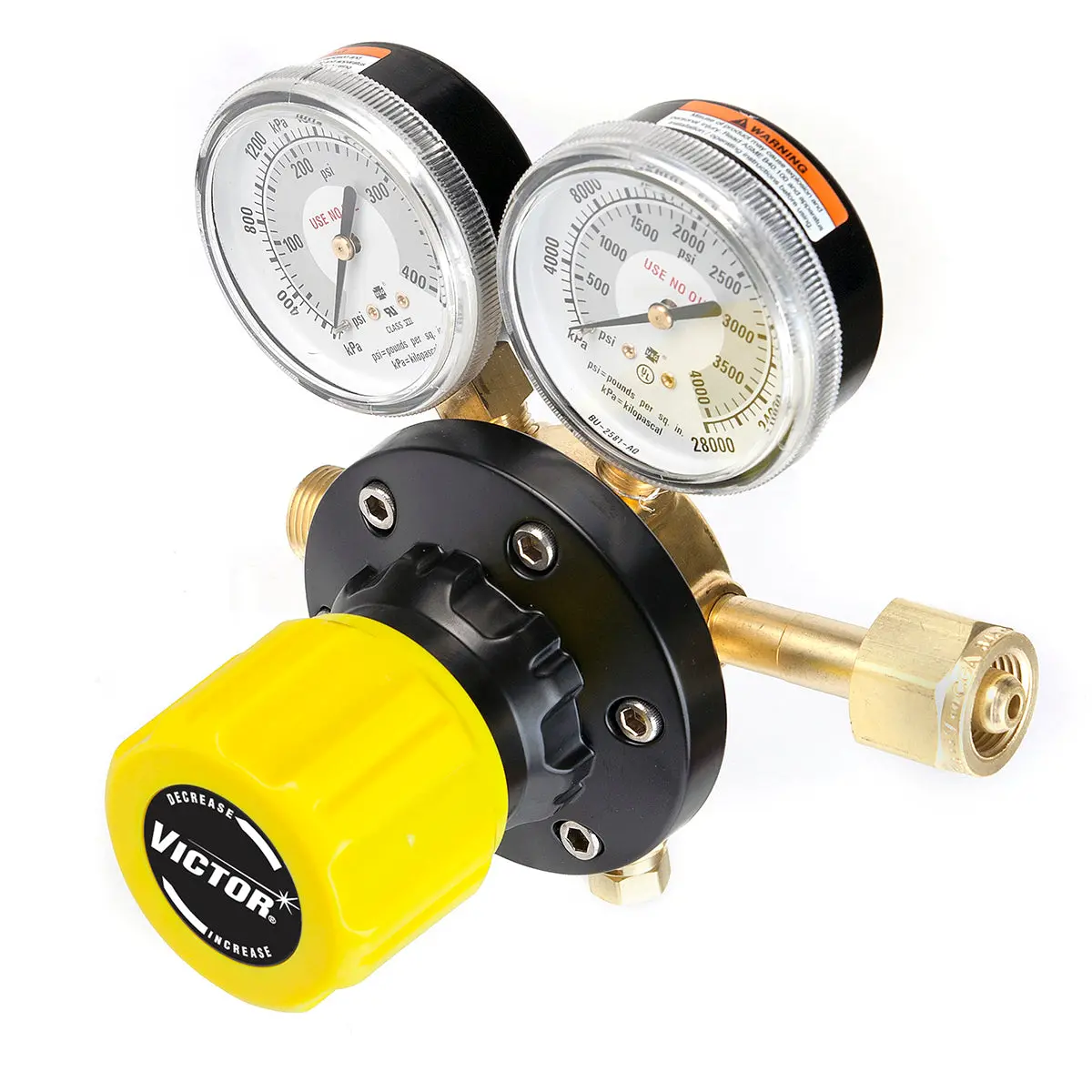 Victor Edge Ess7 Hd Air Regulator, Cga 346 - 0781-5184 1
