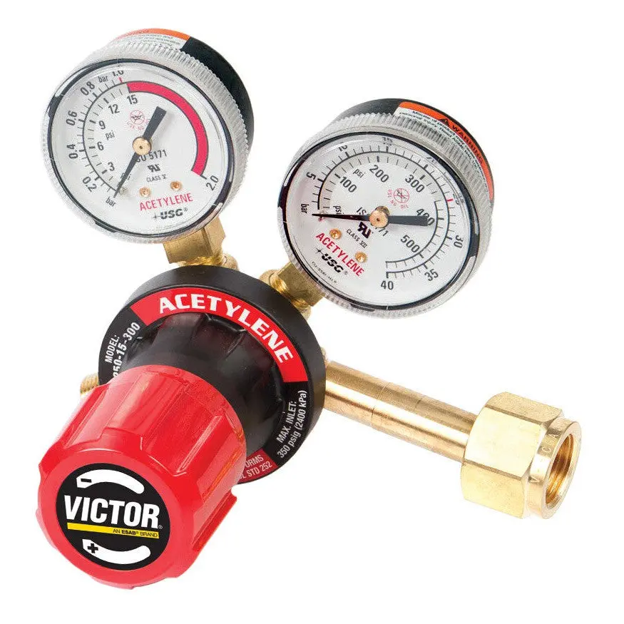 Victor G250-15-300 Md Acetylene Regulator - 0781-9406 1