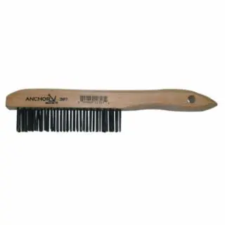 Best Welds Carbon Steel Shoe Handle Brush - 387 1