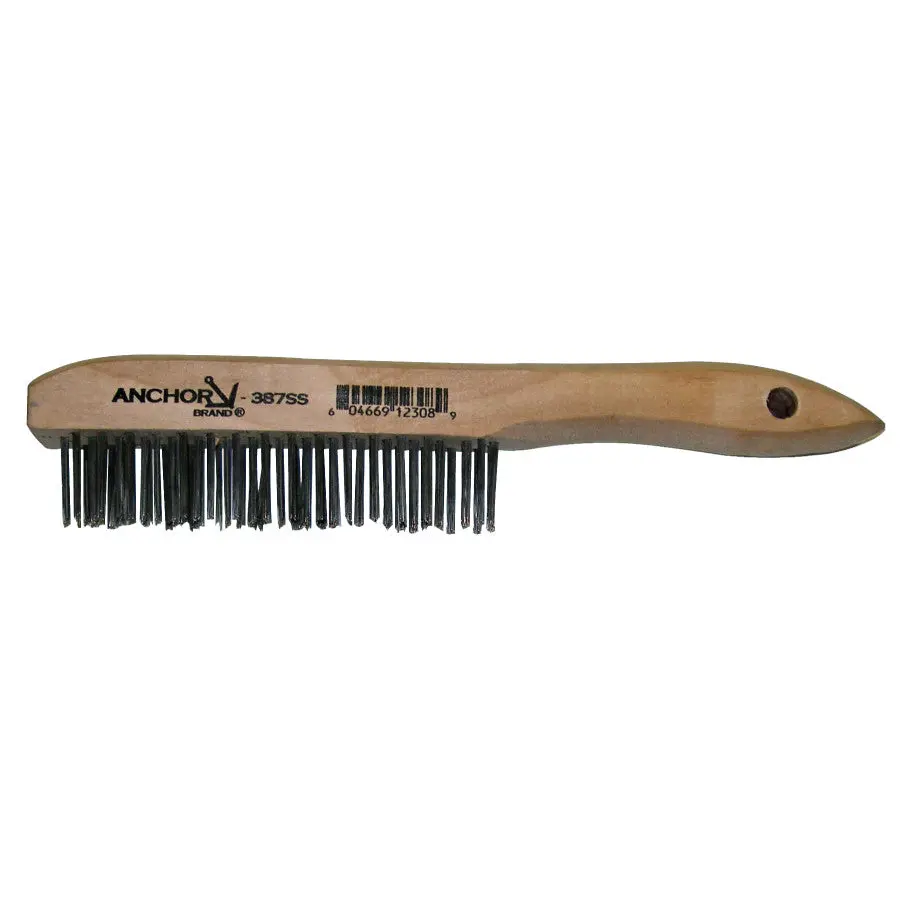 Best Welds Stainless Steel Shoe Handle Brush - 387Ss 1