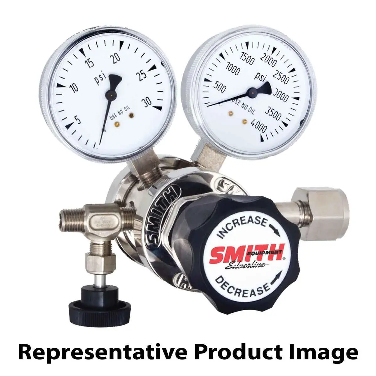 Smith General Purpose Two Stage Nitrogen Spec Gas Regulator - 120-0009 1
