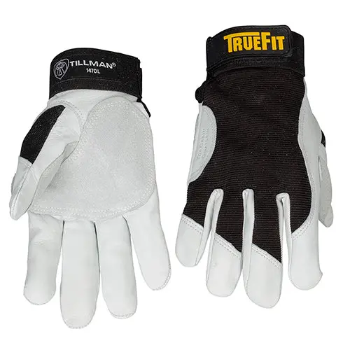 Tillman Truefit Work Gloves, Goatskin - 1470 1