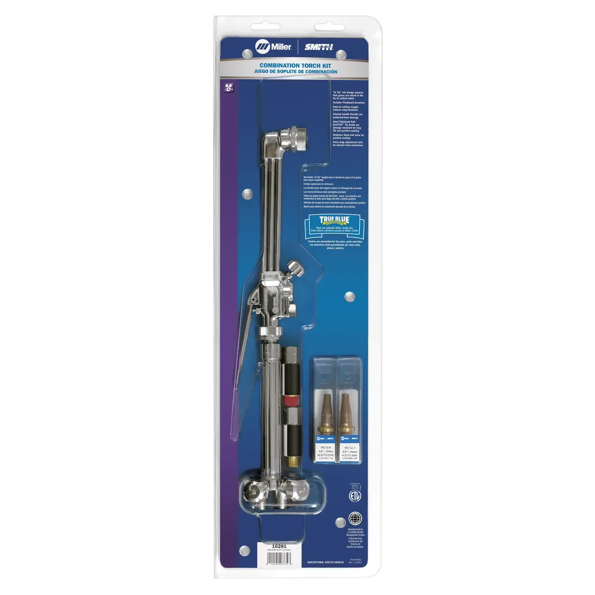 Smith Medium Duty Combo Torch Kit For Acetylene - 16281 1