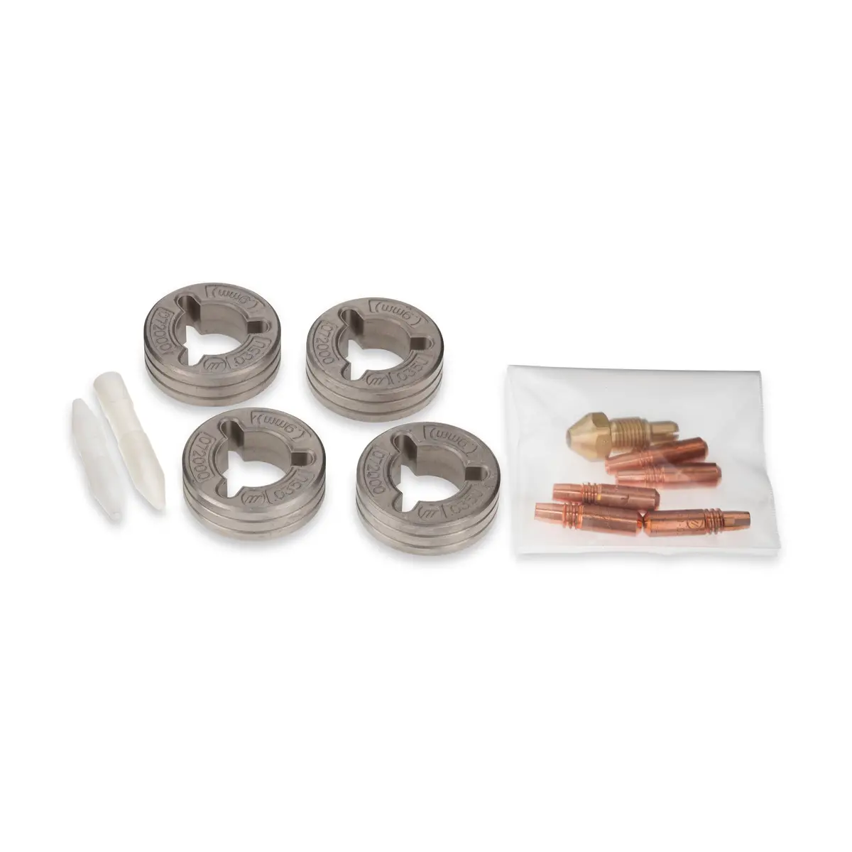 Miller Aluminum U-Groove Drive Roll Acc Kit .035 Xr-Aluma-Pro - 195311 1