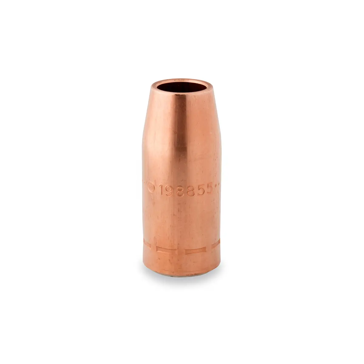 Miller Screw-On Copper Nozzle W/ 5/8" Tapered Orifice, 2/Pk - 198855 1