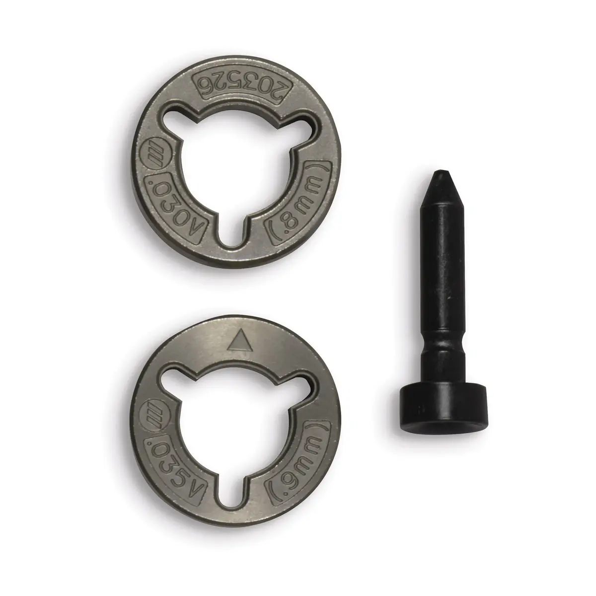 Miller .030/.035 V-Groove Drive Roll Kit For Solid Wire - 204579 1