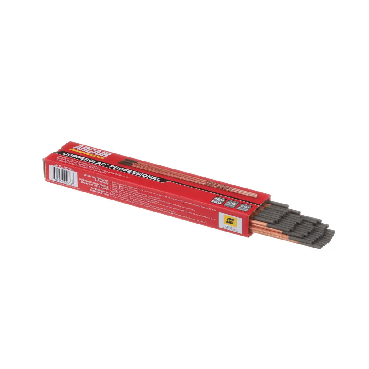 Arcair Carbon Arc Gouging Rod 3/16" X 12", 50/Pk - 22033003 1