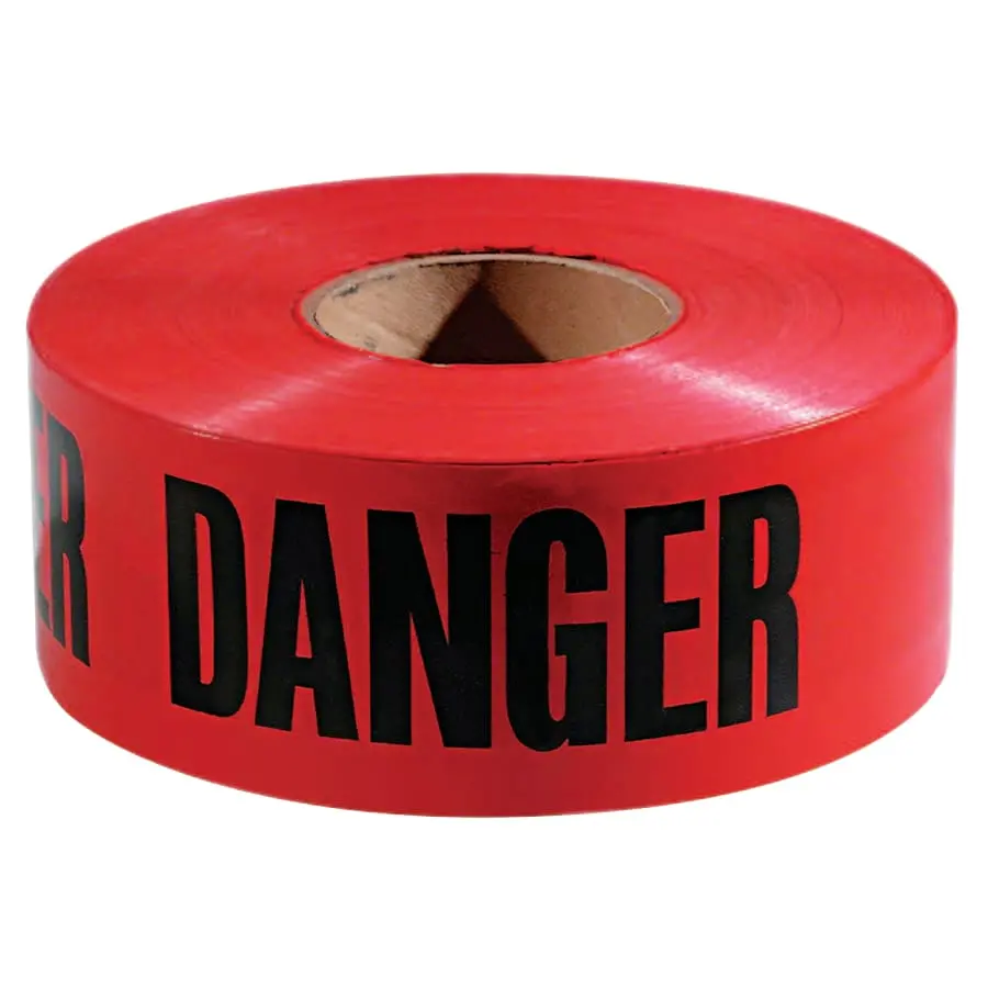 Empire "Danger" Premium Barricade Tape, 1000 Ft - 77-1004 1