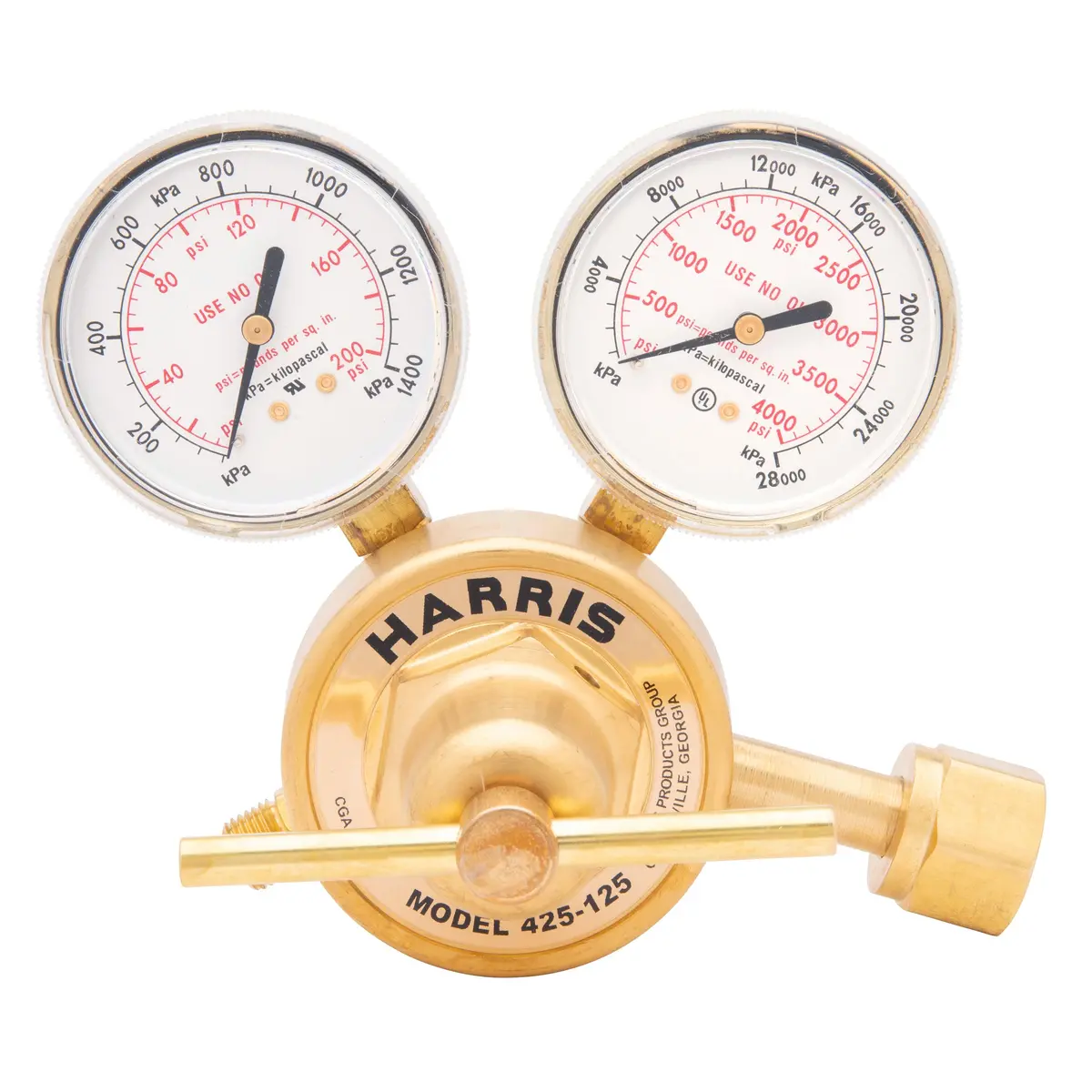 Harris 425-125-320 Heavy Duty Co2 Regulator - 3000775 1