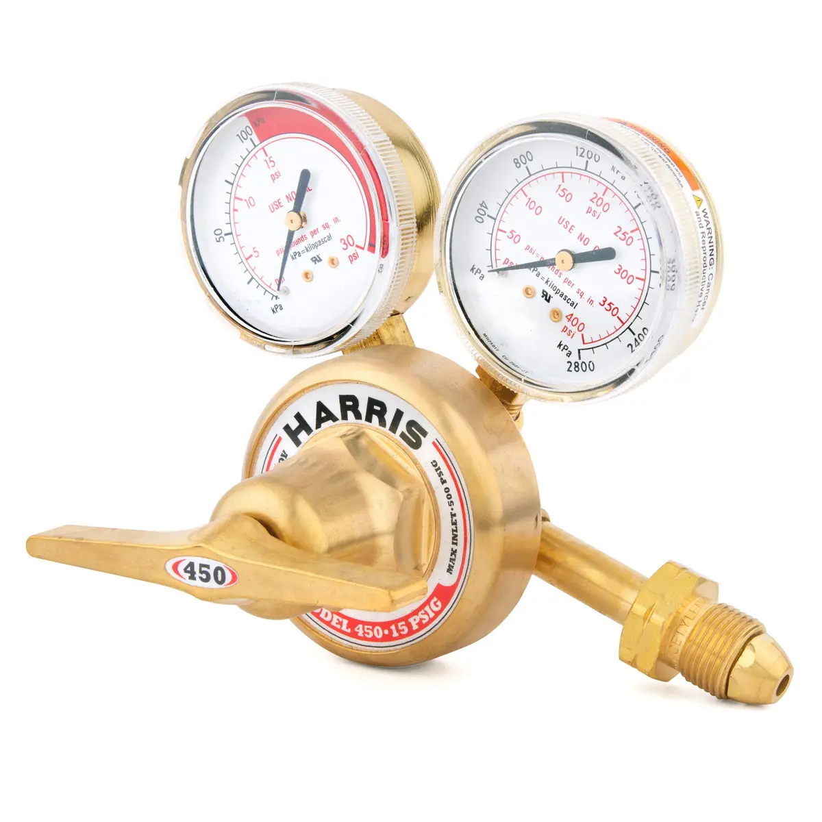 Harris 450-015-300 Heavy Duty Acetyleneregulator - 3002493 1