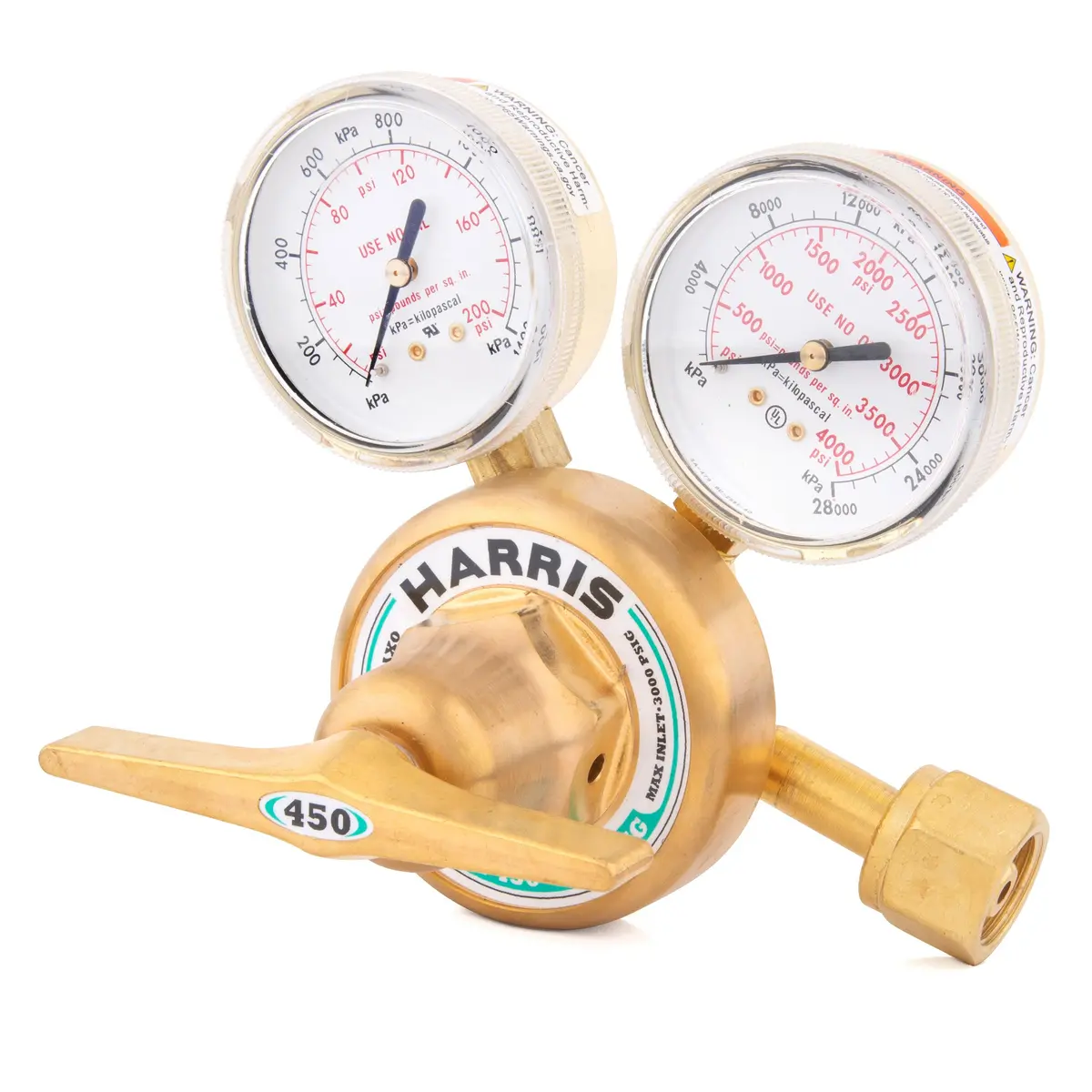 Harris 450-125-540 Heavy Duty Oxygen Regulator - 3002497 2
