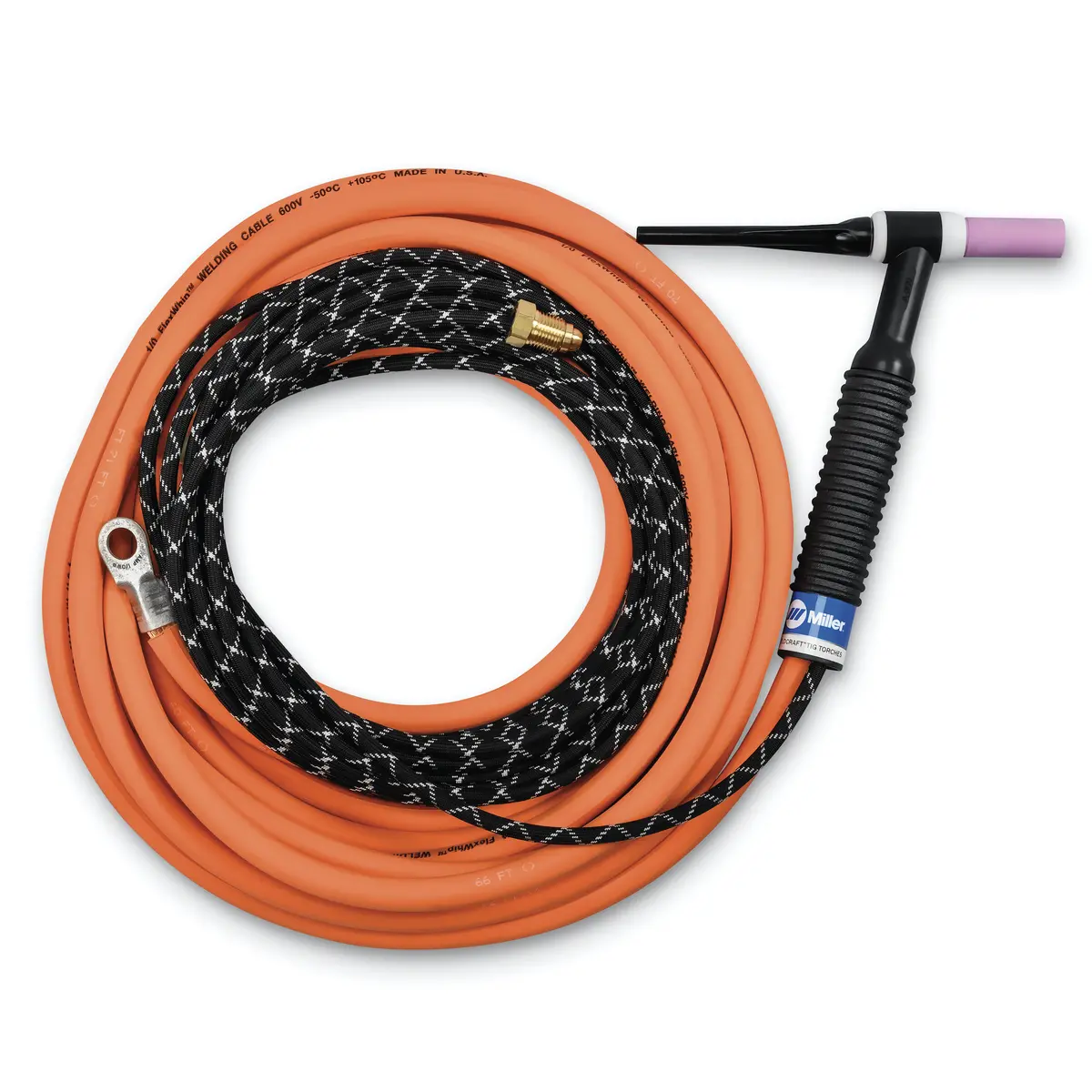 Weldcraft A-250 2-Piece Rubber Tig Torch Package, 25 Ft - 301525025 1