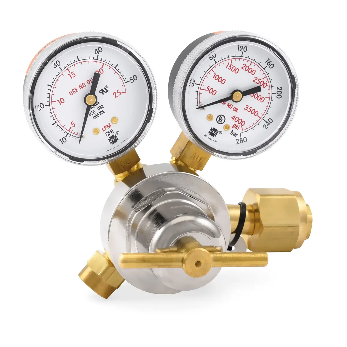 Smith 30 Series Flow Gauge Co2 Regulator, 50 Scfh - 31-50-320 1