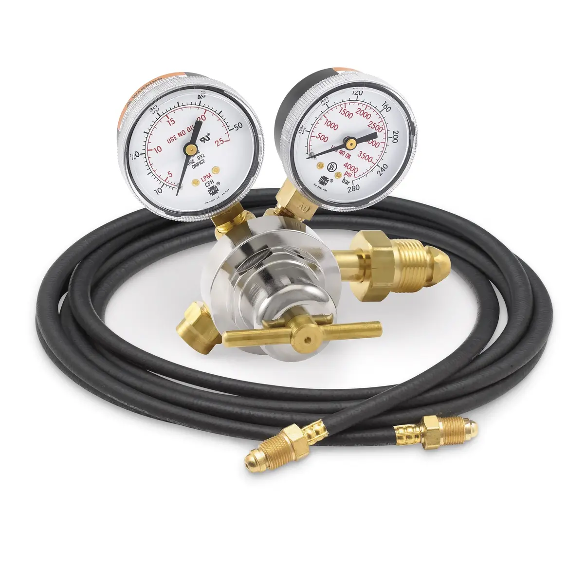 Smith 30 Series Argon Flow Gauge W/ Hose - 31-50-580-6 1