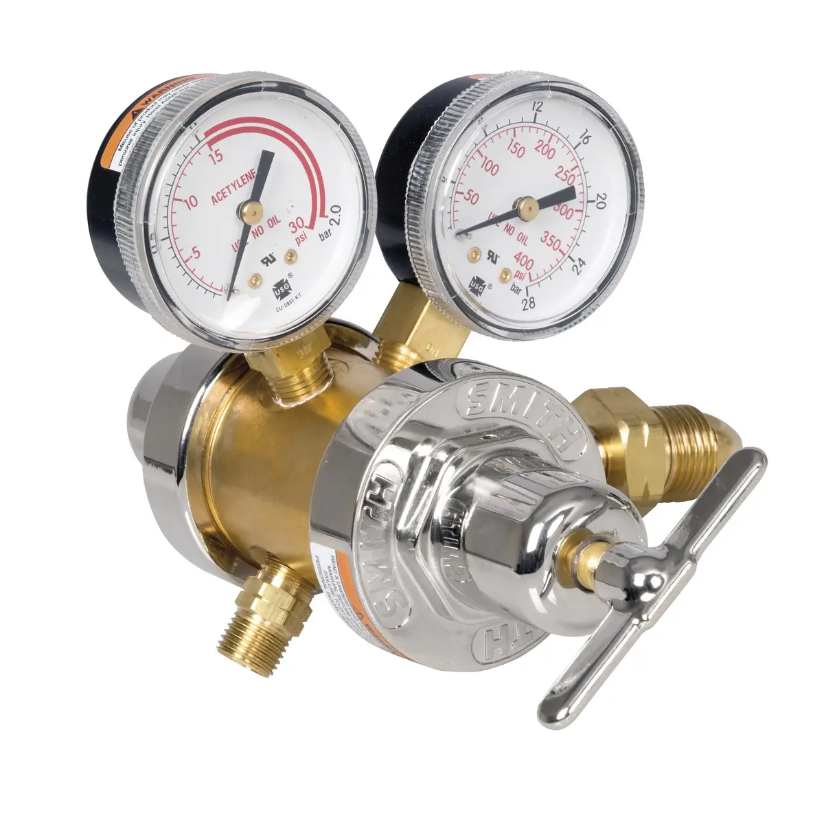 Smith Series 30 Two Stage Acetylene Regulators - 35-15-510 1