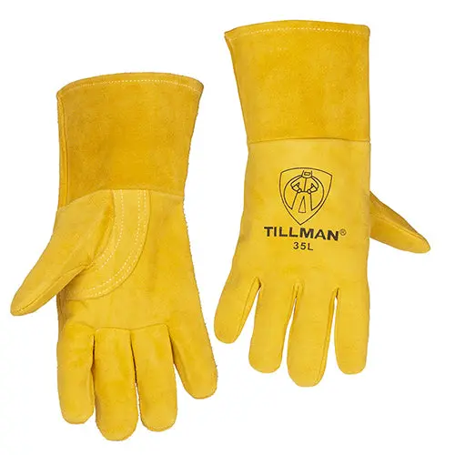 Tillman Heavyweight Reverse Golden Deerskin Mig Gloves - 35 1