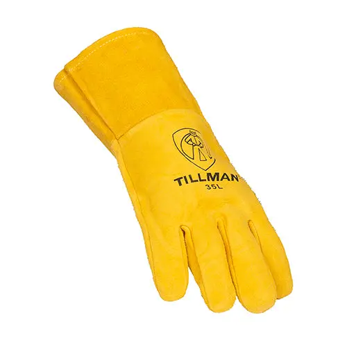 Tillman Heavyweight Reverse Golden Deerskin Mig Gloves - 35 2