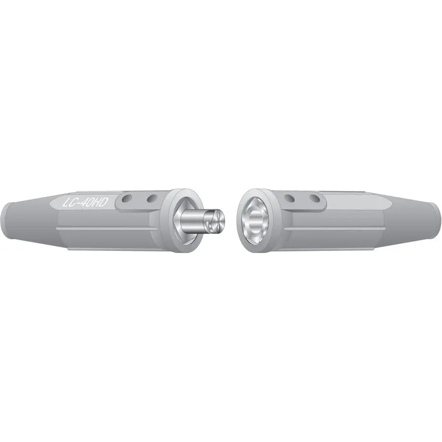 Lenco Cable Connector, Single Oval-Point Screw Connection, 1/0-2/0 - 05040 1