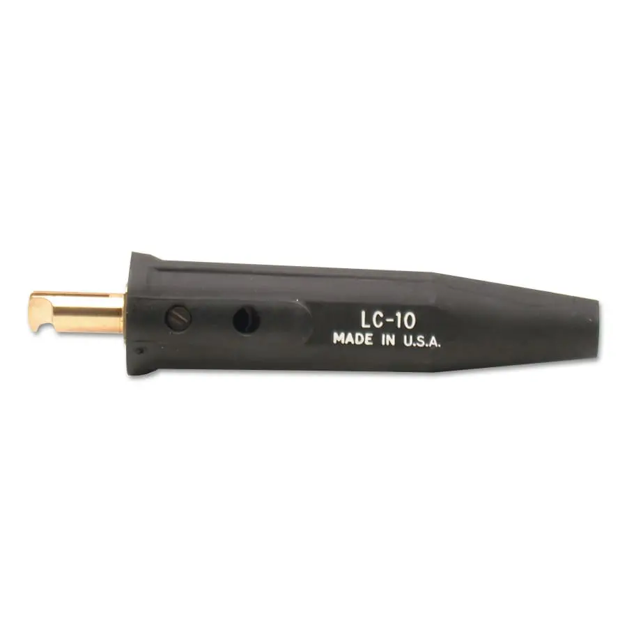 Lenco Cable Connector, Single Oval-Point Screw Connection, Male, 1/0-4/0 Cap. - 05043 1