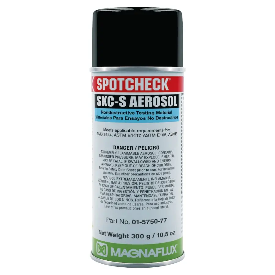 Magnaflux Spotcheck Skc-S Cleaner And Remover, 16 Oz, 12/Pk - 01-5750-79 1