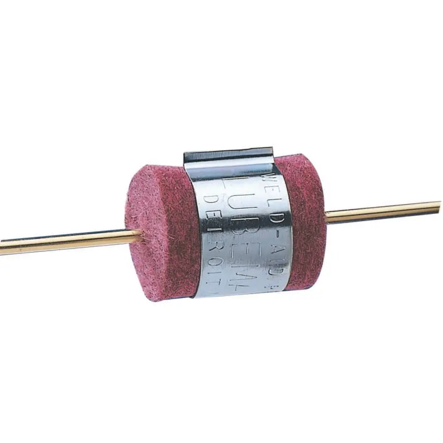 Weld-Aid Red Lube-Matic Wire Kleener Pads, 6/Pk - 007061 1