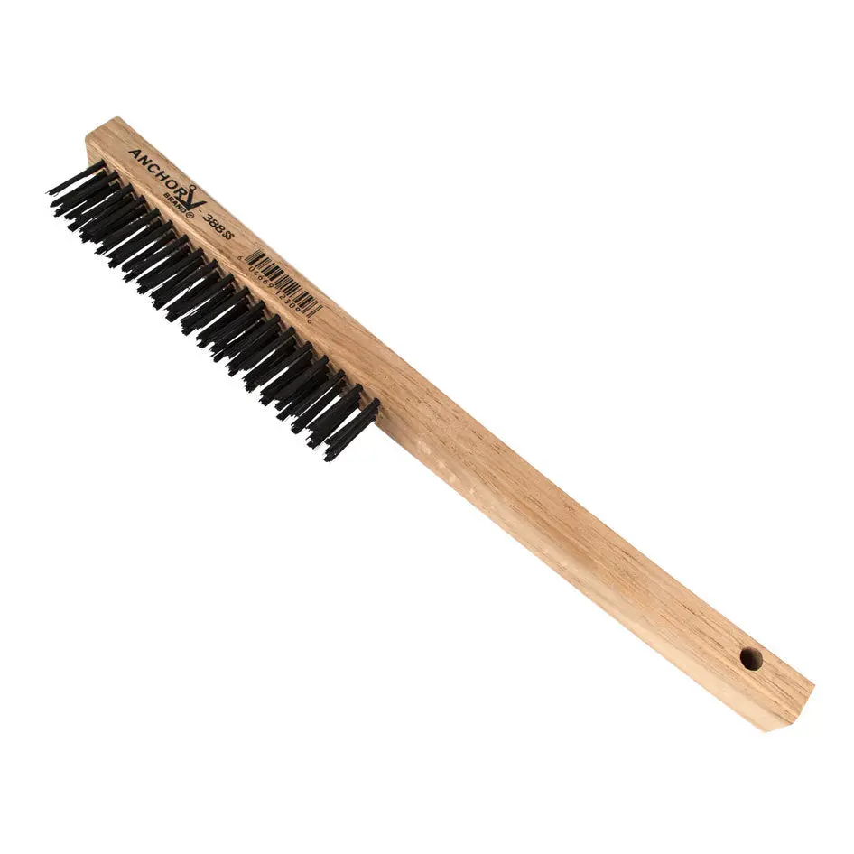 Best Welds Stainless Steel Curved Handle Brush - 388Ss 1