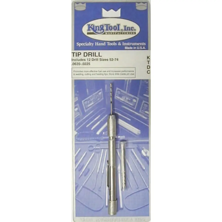 King Tool Tip Drill Set, #52-74 - Ktdc 1