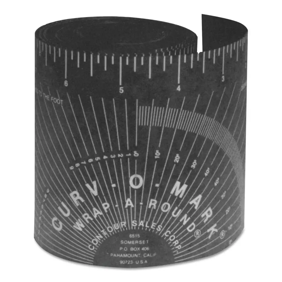 Curv-O-Mark Xx-Large Wrap-A-Round, 5" X 9 Ft- 14756 1