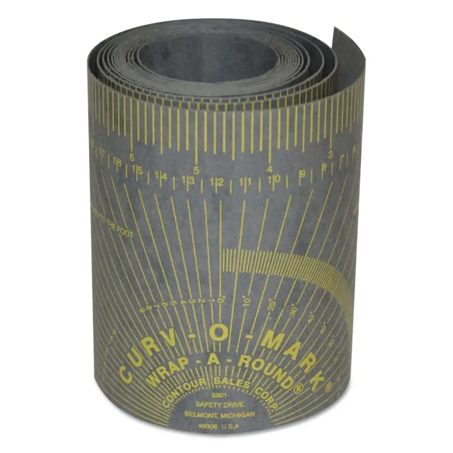 Curv-O-Mark Large Wrap-A-Rounds, 3.88" X 6 Ft - 14764 1