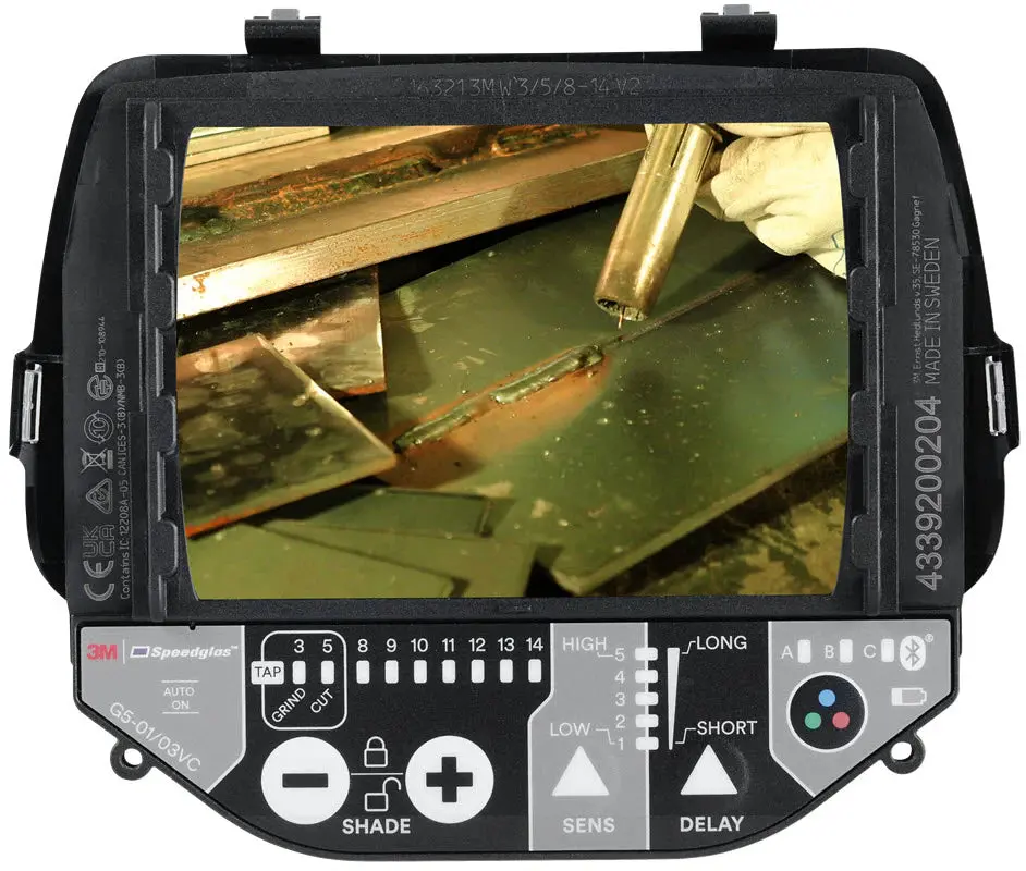 Speedglas G5 Variable Color Auto-Darkening Filter - 46-0000-30Vc 1