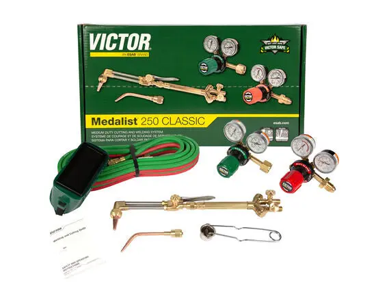Victor Medalist 250 Acetyl. Md Outfit 540/510 G-250 Regs - 0384-2580 1