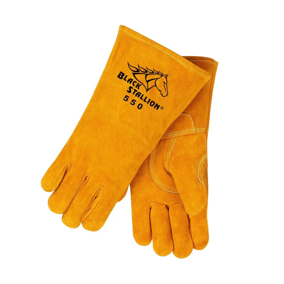 Black Stallion Cowhide Stick Welding Gloves - 550 1