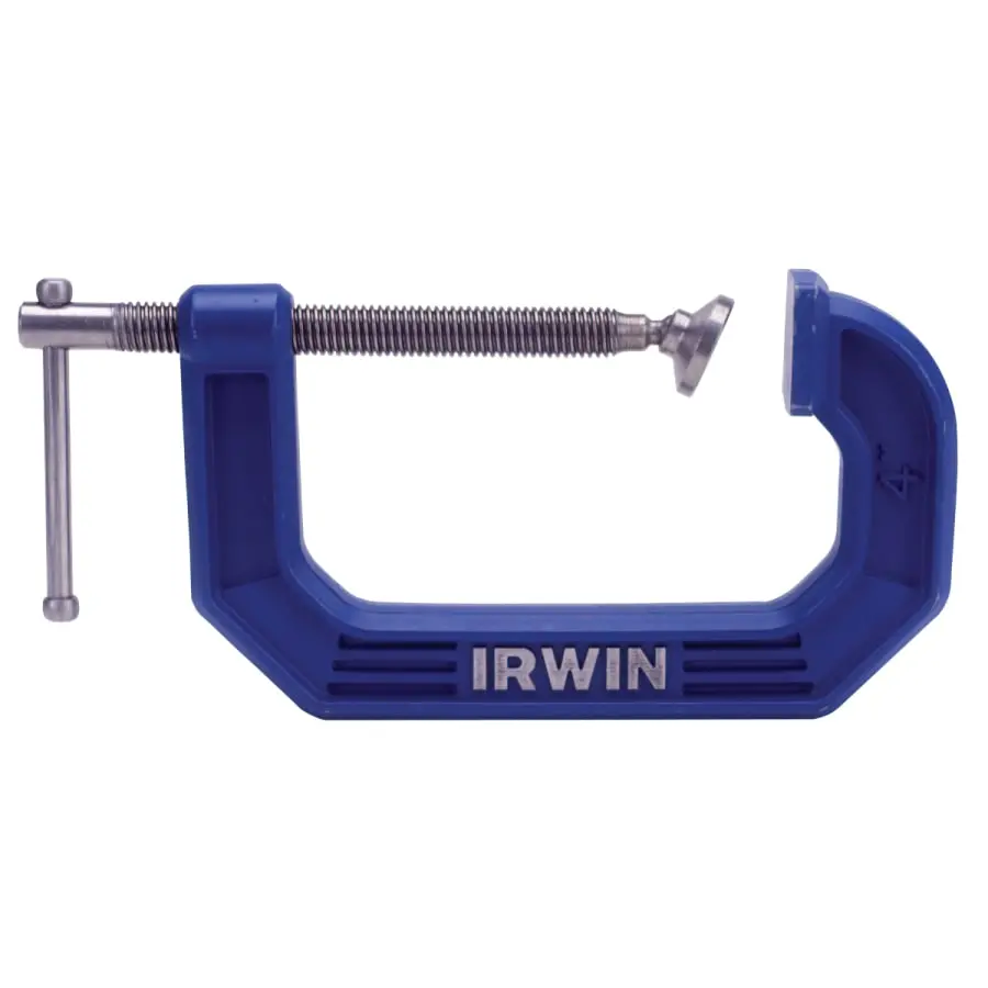 Irwin 4" Quick Grip C-Clamp W/ 6" Throat - 225104 1
