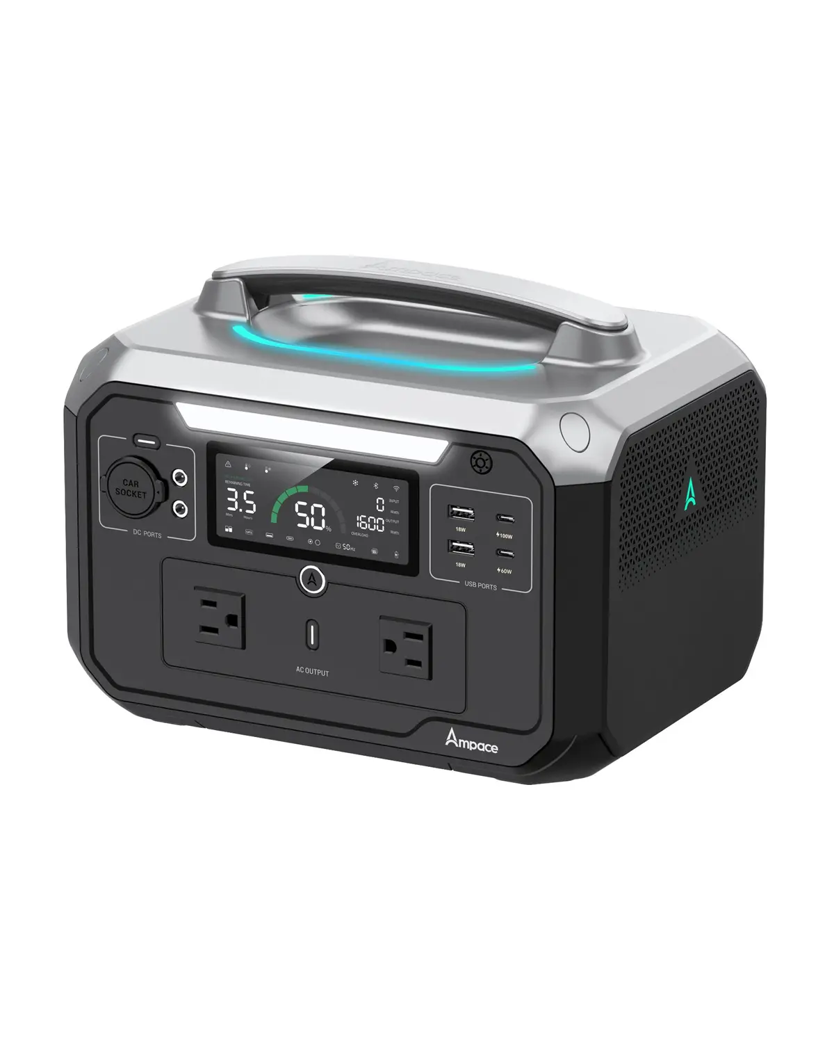 Ampace Andes 600 Pro Portable Power Station 1