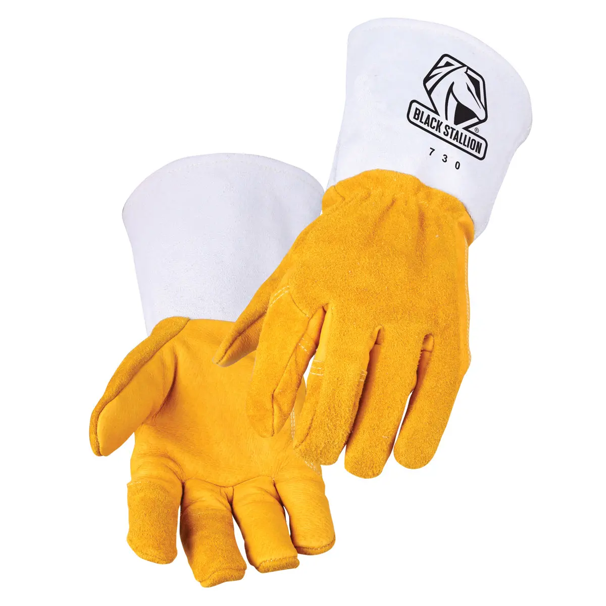 Black Stallion Maximus Cowhide Stick Glove With Pigskin Palm - 730 1