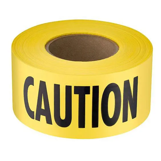 Empire "Caution" Barricade Tape, 1000 Ft - 77-1001 1