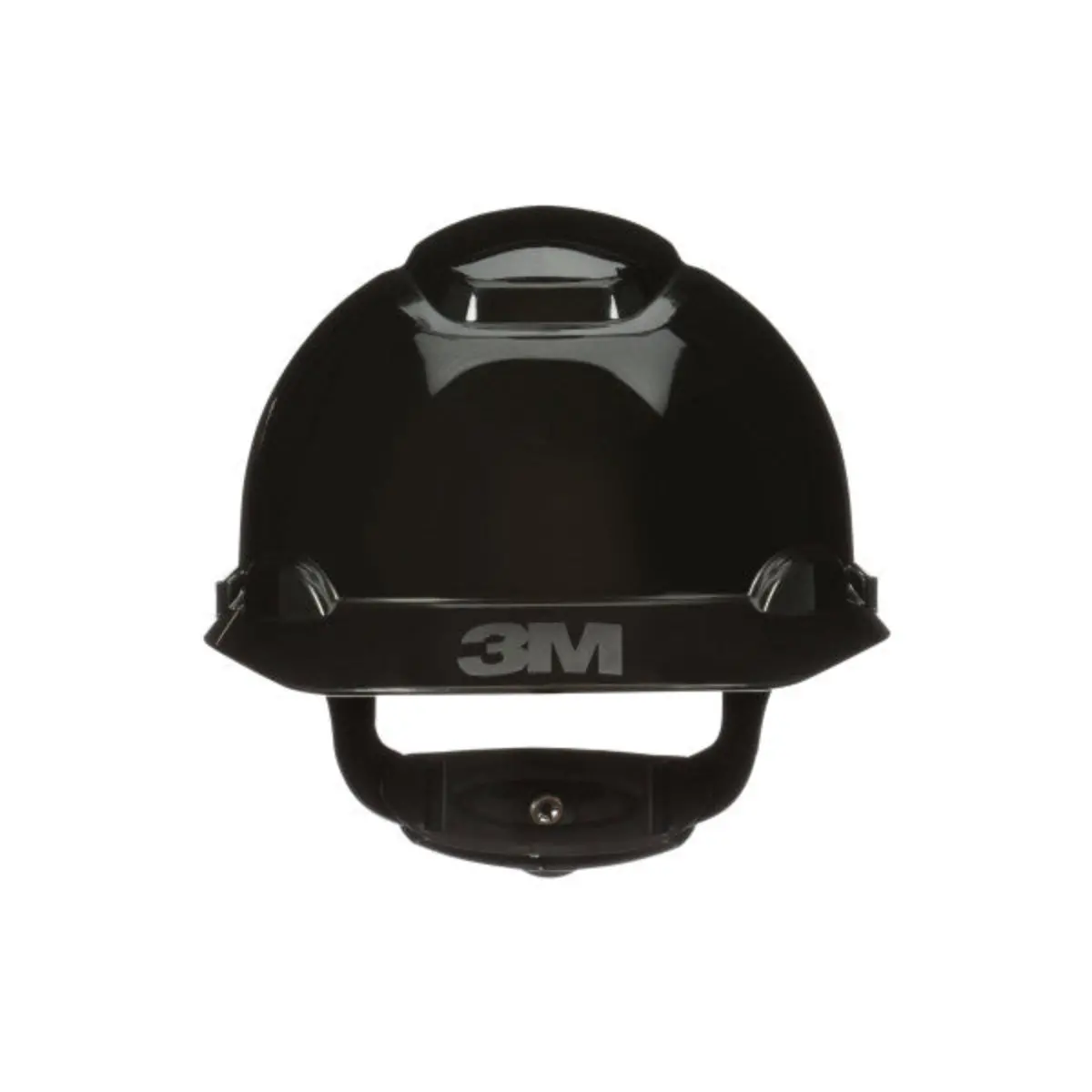 3M Securefit Hard Hat, Black, 4-Point Pressure Diffusion Ratchet Suspension, With Uvicator - H-712Sfr-Uv 2