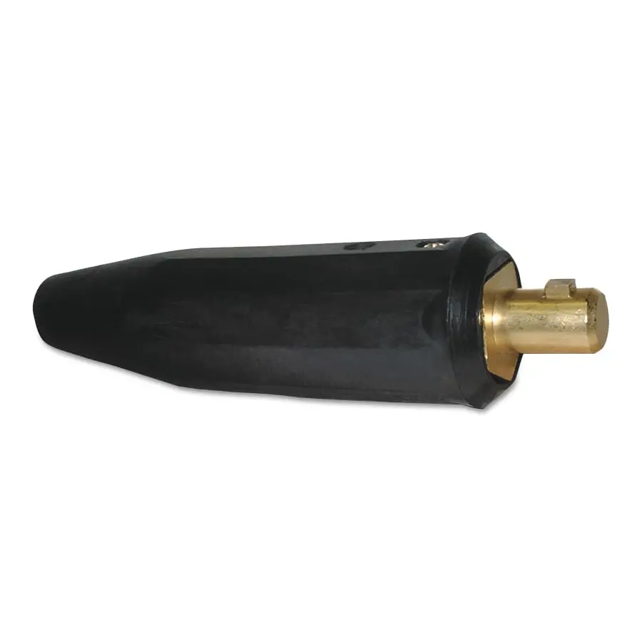 Best Welds Dinse Connector, .508 In Gas Hole, Set Screw Fitting - 900-Dp-50M 1