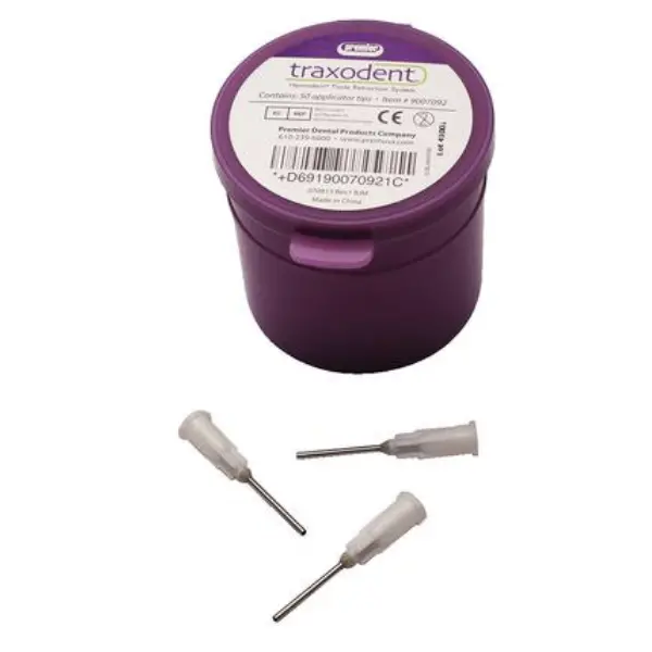 Traxodent Applicator Tips, Refill Package Of 50 Tips 1